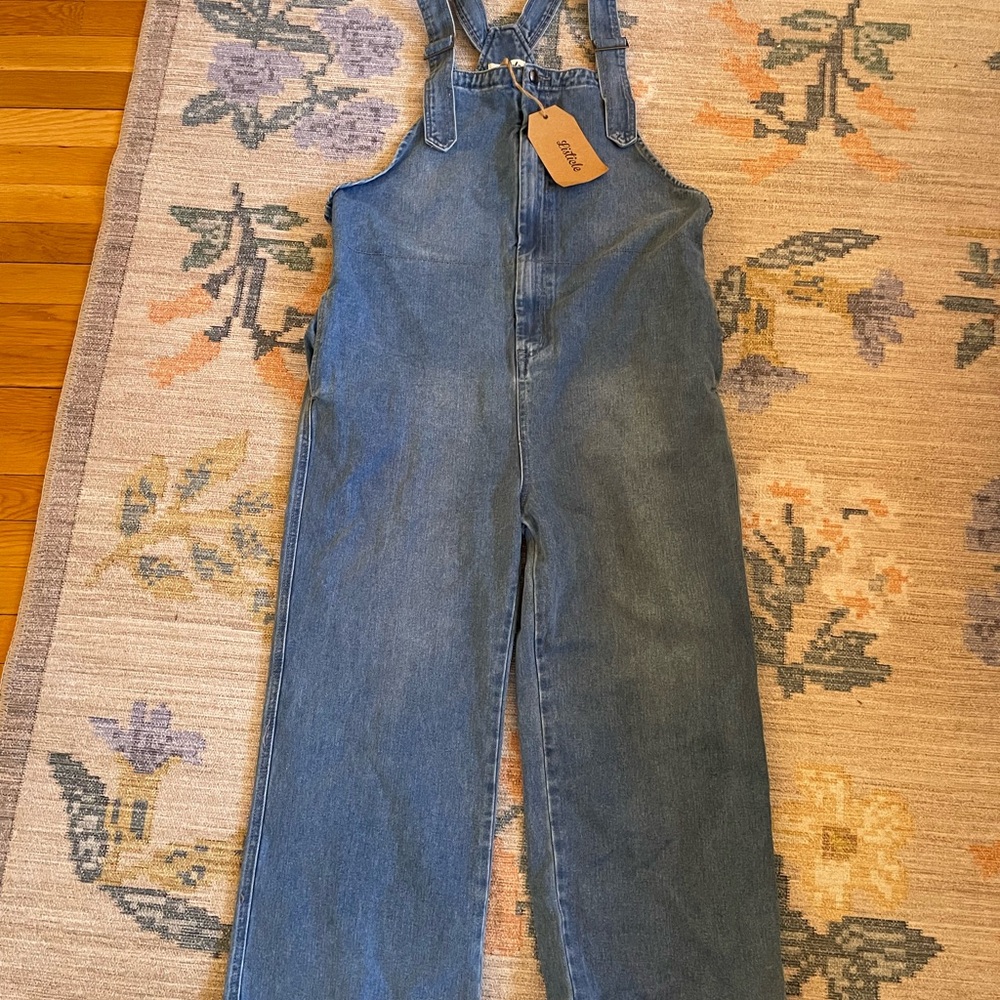 Blue Denim Overalls